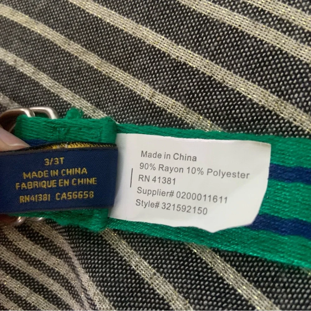 Ralph Lauren Toddler Belt